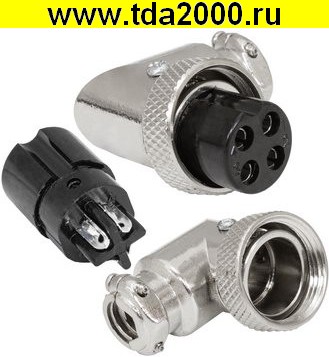 79232.jpg Разъём Цилиндрический малогабаритный GX16M-4AA — изображение 1