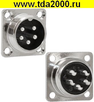 79236.jpg Разъём Цилиндрический малогабаритный GX16M-5F — изображение 1