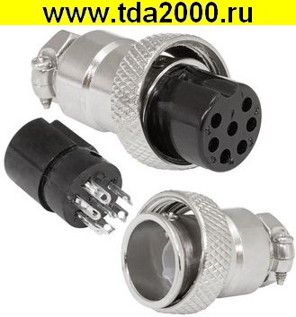 79240.jpg Разъём Цилиндрический малогабаритный GX16M-7A — изображение 1