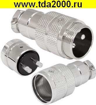 79242.jpg Разъём Цилиндрический малогабаритный GX20M-2 — изображение 1