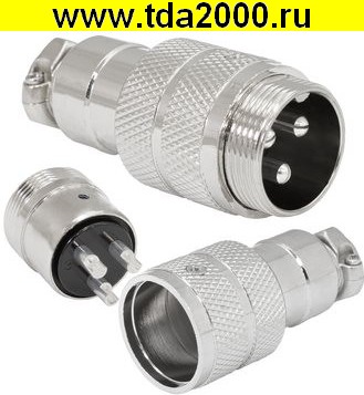 79244.jpg Разъём Цилиндрический малогабаритный GX20M-3 — изображение 1