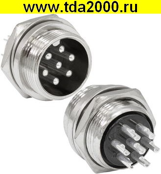 79251.jpg Разъём Цилиндрический малогабаритный GX20M-7B — изображение 1