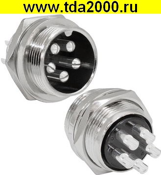 79296.jpg Разъём Цилиндрический малогабаритный GX20M-5B — изображение 1