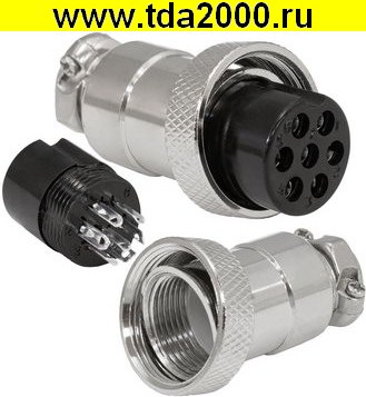 Разъём Цилиндрический малогабаритный GX20M-7A