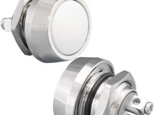 Кнопка антивандальная GQ12B-10/W/N off-(on)