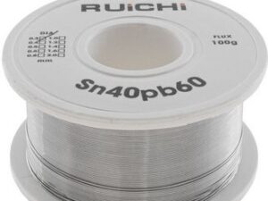 Припой 0,3мм Sn40/Pb60 d 100g flux