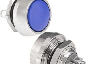 Кнопка антивандальная GQ12B-10/Bl/N off-(on)