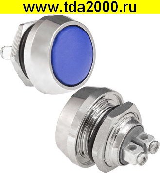 Кнопка антивандальная GQ12B-10/Bl/N off-(on)