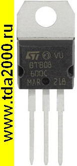 BTB08-600CRG (RP) тиристор