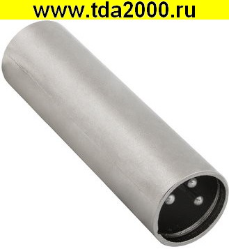 Разъём XLR JD-483 / XLR 3P M-M микрофонный