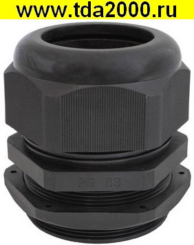 Кабельный ввод PG63 (42-54) Черный