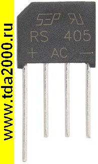 RS405 диодный мост