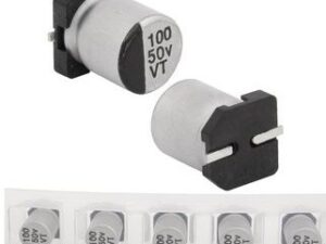 100 мкф 50в 105°C 8х10.5 VT чип конденсатор SMD