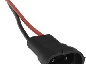 Разъём Соединитель автомобильный H8/H11 M plastic, Cu 10CM