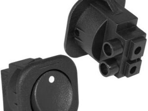 Клавишный переключатель RS-101-7C on-off черный