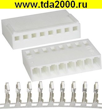 80276.jpg Разъём Питания низковольтный HU-08 pitch 2.54mm+Terminal — изображение 1