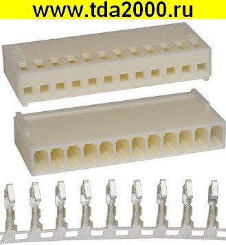 80278.jpg Разъём Питания низковольтный HU-12 pitch 2.54mm+Terminal — изображение 1