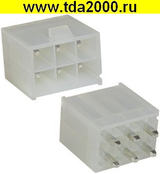 80281.jpg Разъём Питания низковольтный MF-2x3S + terminals — изображение 1