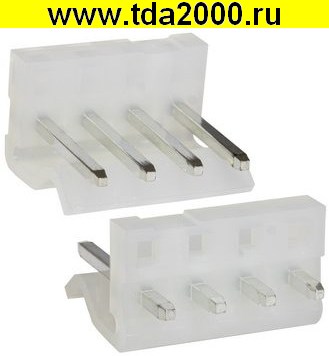 Разъём Питания низковольтный PWL-04 pitch 3.96 mm