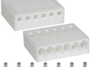 Разъём Питания низковольтный HU-06 pitch 2.54mm+Terminal