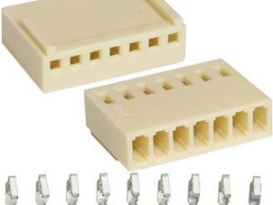 Разъём Питания низковольтный HU-07 pitch 2.54mm+Terminal