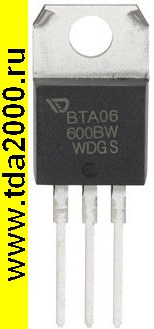BTA06-600BW тиристор
