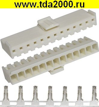 Разъём Питания низковольтный PHU2-13 pitch 3.96 mm