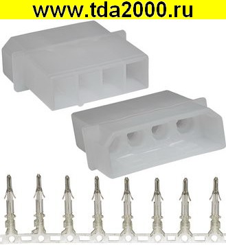 80398.jpg Разъём Питания низковольтный TH-4M pitch 5.08 mm+Terminal — изображение 1