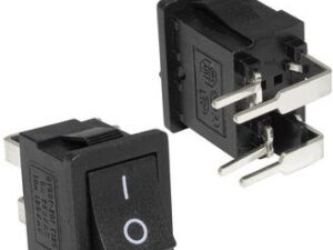 Клавишный переключатель KCD1-104-04W on-off5A 250VAC