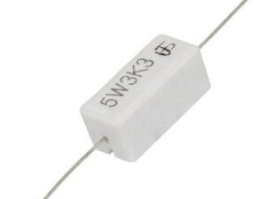 Резистор 3,3 ком 5вт SQP,PRW SQP5 выводной