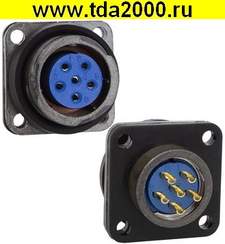 Разъём Быстроразъемный FQ18-6pin ZK