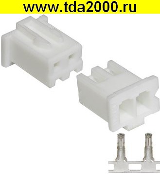 80728.jpg Разъём Питания низковольтный H-02 pitch 2.54mm +Terminal — изображение 1