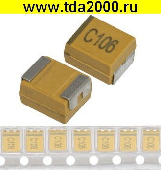 танталовый CA45-B016K106T конденсатор SMD