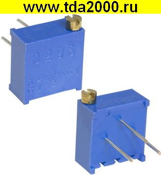 80821.jpg Подстроечный 3296P 1K резистор переменный — изображение 1