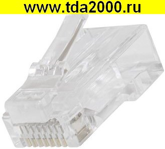 80985.jpg Разъём RJ-45 (TP-8P8C) Cat6 сквозной — изображение 1