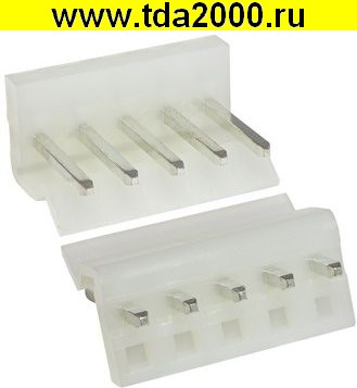 80990.jpg Разъём Питания низковольтный PWL-05 pitch 3.96 mm — изображение 1