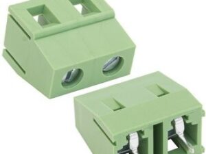 Разъём Клеммник RG128-7.5-02P терминальный блок  (колодка на плату для провода под винт)