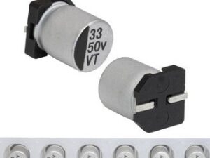 33 мкф 50в 105°C 6.3х7.7 VT чип конденсатор SMD