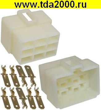 Разъём Соединитель автомобильный DJ7091-6.3-11