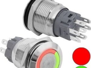 Кнопка антивандальная GQ19B-10E/RG/N off-(on)