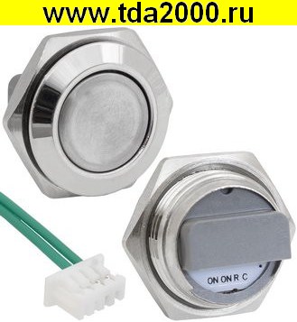 Кнопка антивандальная GQ16TF-2E/N off-(on)