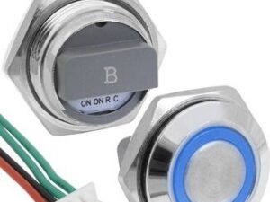 Кнопка антивандальная GQ16TF-4E/B/N off-(on)