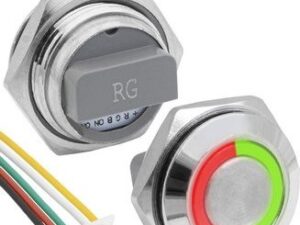 Кнопка антивандальная GQ16TF-5E/RG/N off-(on)