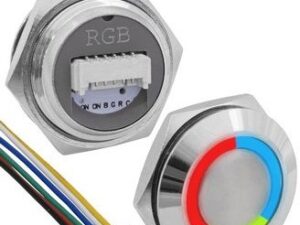 Кнопка антивандальная GQ19TF-6E/RGB/N off-(on)