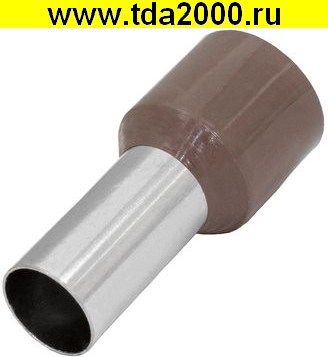 Разъём Наконечник на кабель DN35016 brown (8.3x16mm)