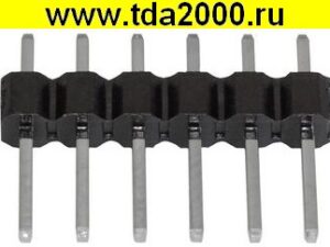 Разъём для плат 2.54мм DS1021-1x6SF11-B