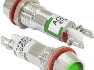 Светодиод в корпусе L-615-G 220v (8mm)