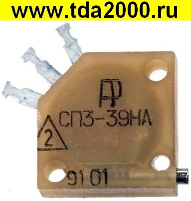 резистор СП3-39НА 100 Ом 20% упак. подстроечный