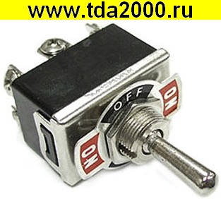 Тумблер KN3(C)-203 on-off-on