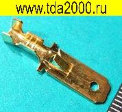 Разъём Клемма ножевая 6,3 вилка